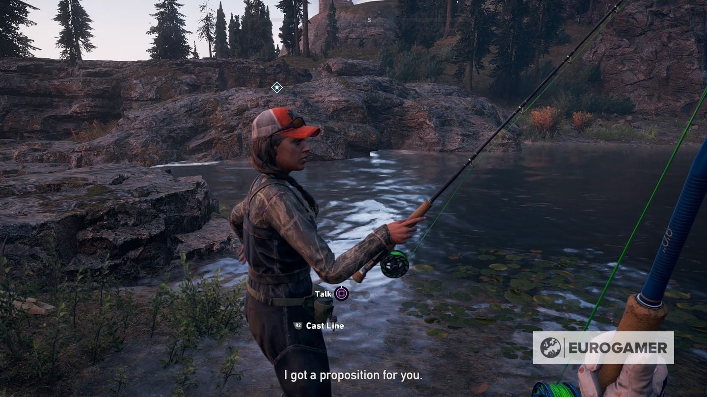 Far Cry 5 fishing How to fish, where to unlock all fishing rods and